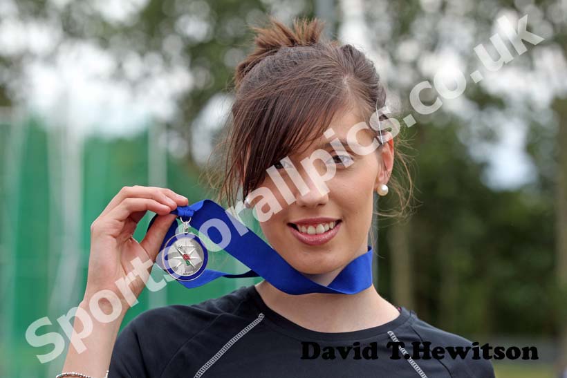 Rachel McHugh, under-20 triple jump, Northern under-15/17/20s.